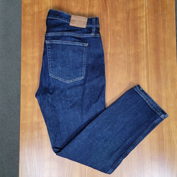 J. Crew High Rise Vintage Straight Blue Jeans - 12 - Picture 11 of 13
